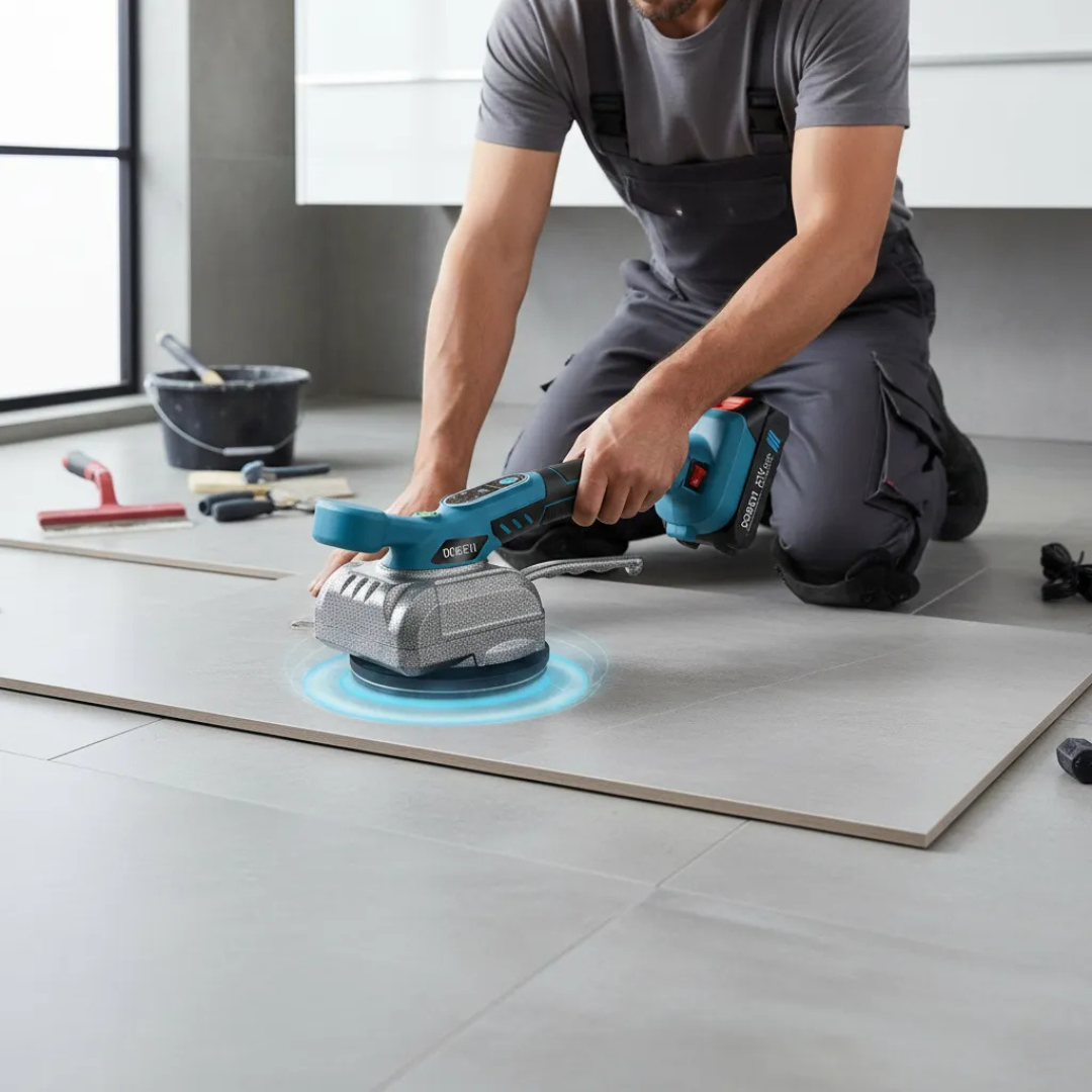 Assenta Pro Fix™ | Máquina Profissional de Assentar Piso + SUPER BRINDE
