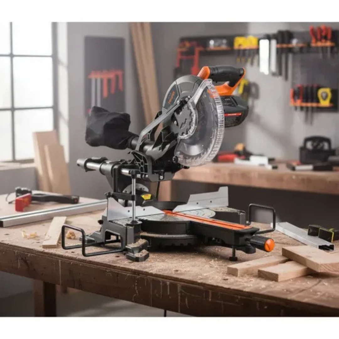 Mega Cut PRO - Serra De Esquadria 2.400w - Ingco C/ Braço Telescópico