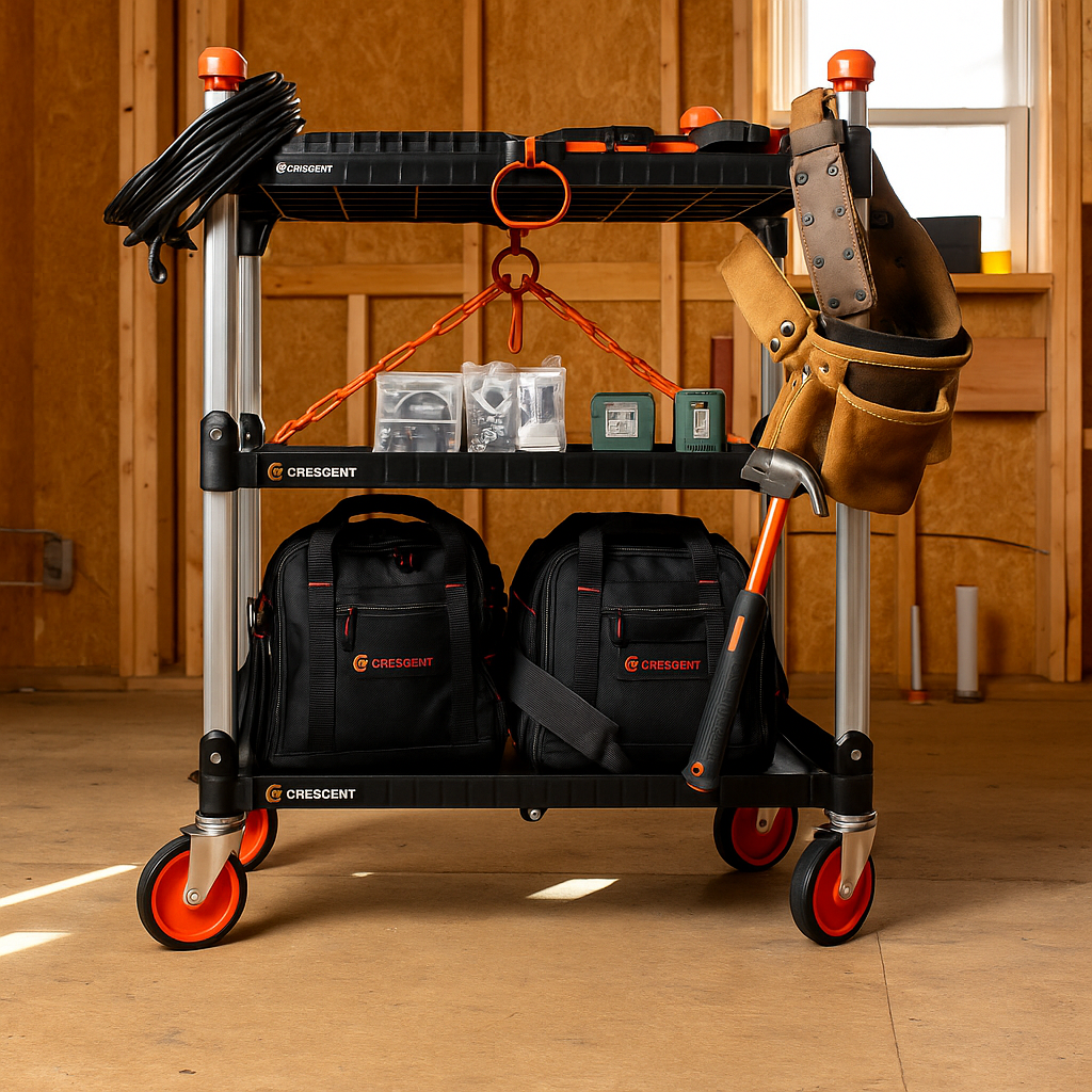 Carrega Fácil WorkCart™ Carrinho Dobrável Multifuncional