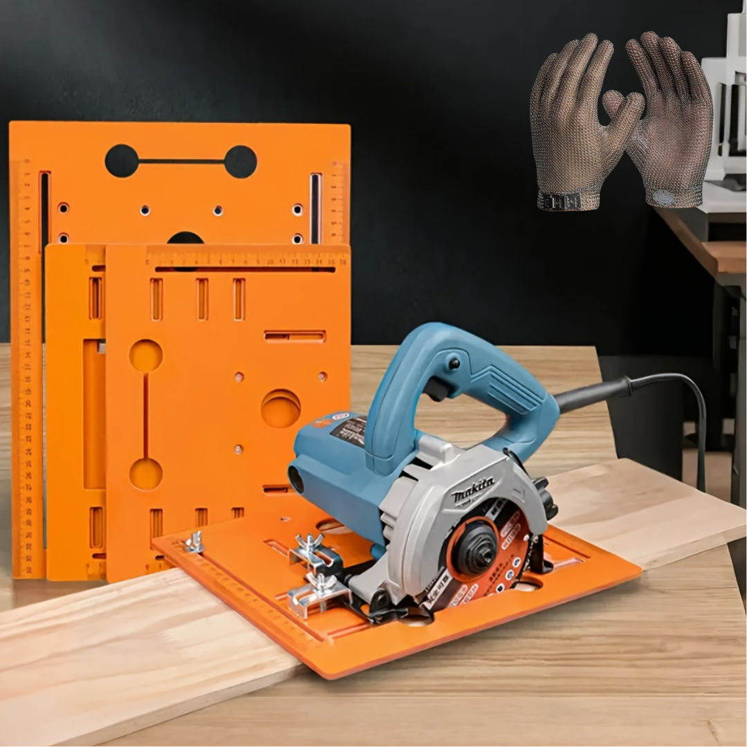 Gabarita Base Pro Cut™ Guia multifuncional de corte + SUPER BRINDE