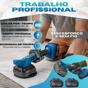 Assenta Pro Fix™ | Máquina Profissional de Assentar Piso + SUPER BRINDE