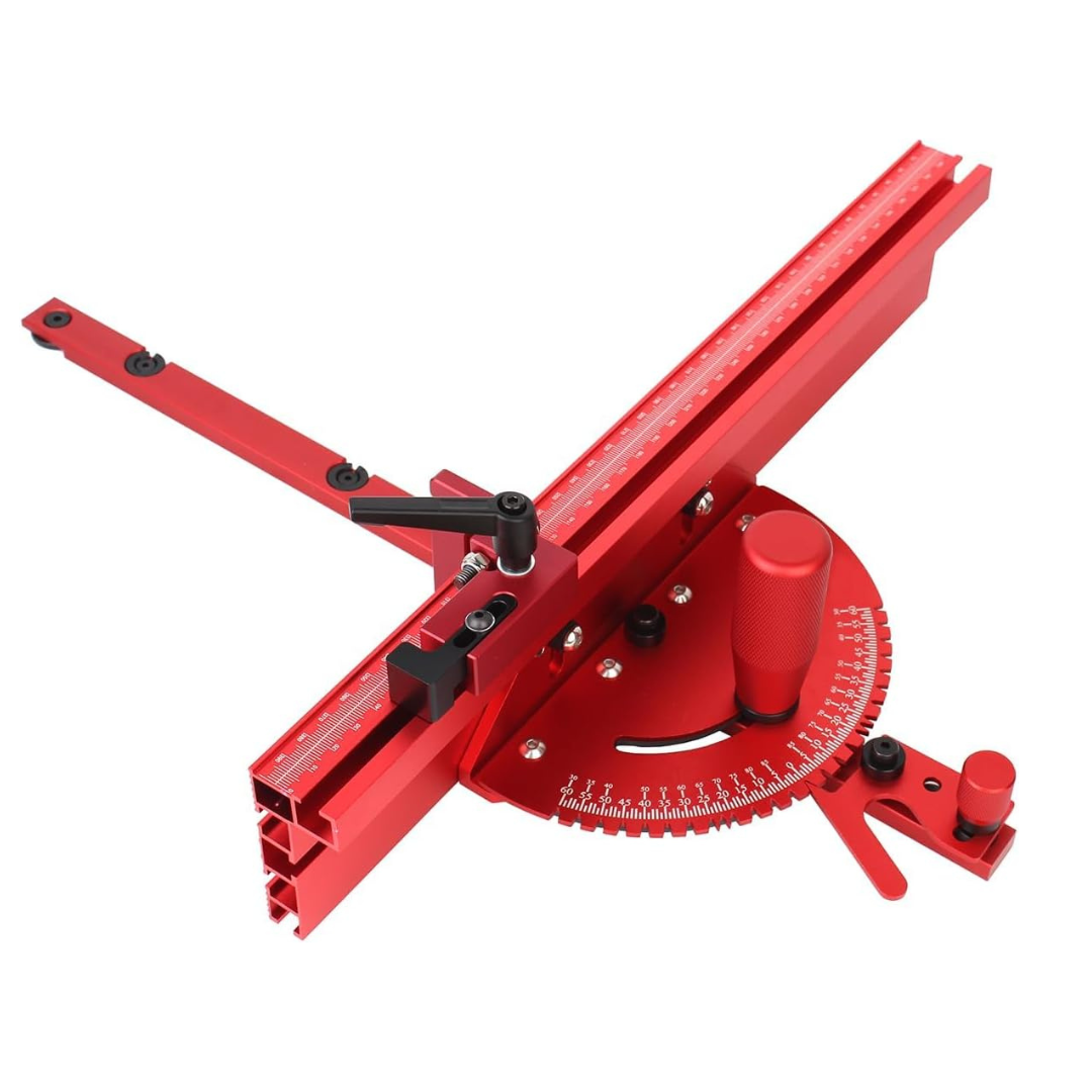 Squadra Cut Pro™ Sistema de Esquadria Profissional para Cortes em serra de mesa