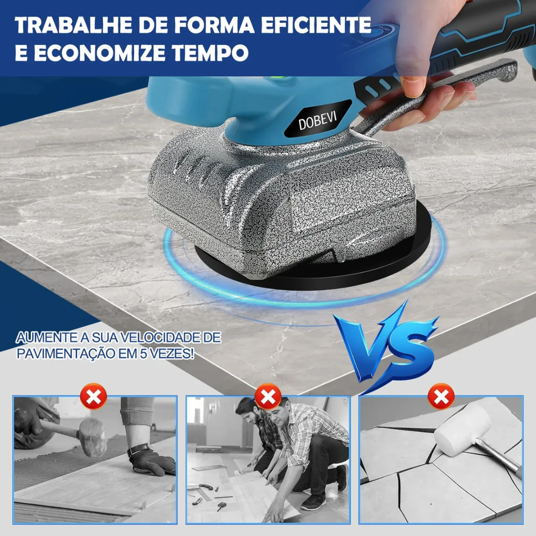 Assenta Pro Fix™ | Máquina Profissional de Assentar Piso + SUPER BRINDE