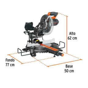 Mega Cut PRO - Serra De Esquadria 2.400w - Ingco C/ Braço Telescópico