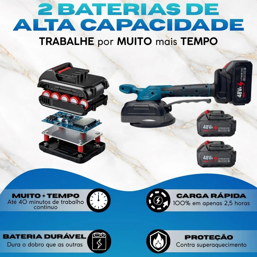 Assenta Pro Fix™ | Máquina Profissional de Assentar Piso + SUPER BRINDE