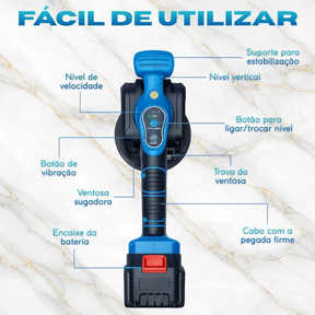 Assenta Pro Fix™ | Máquina Profissional de Assentar Piso + SUPER BRINDE